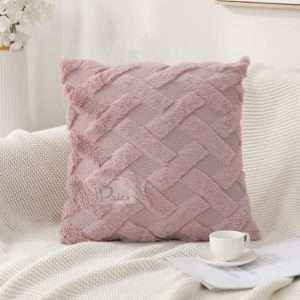Foindtower Soft Fur Cushion Cover