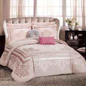 Jacquard & Fur Comforter 7-Piece Set
