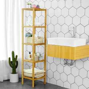 Bathroom Storage Shelf 5 Tier