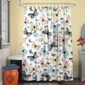 Waterproof Shower Curtain 180*180 cm
