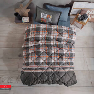 Cotton 100% Turkish Comforter Twin Size 4 PCS Set