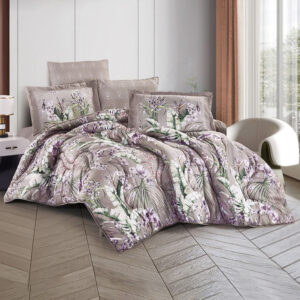 HALIMA Patterned Twin Comforter Set, 4 PCS