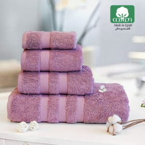 Fluffy Egyptian Cotton Towel (Violet)